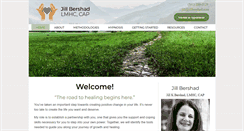 Desktop Screenshot of jillbershad.com